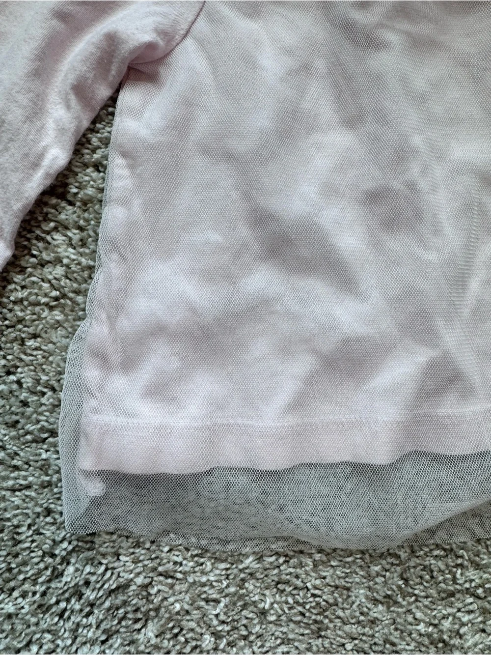 Carter’s Baby Girl Top Bundle 12 Months Plaid Polka Dot Pink Long Sleeve Shirts